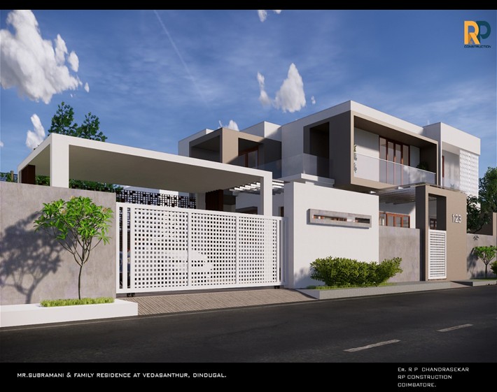 Modern Courtyard
